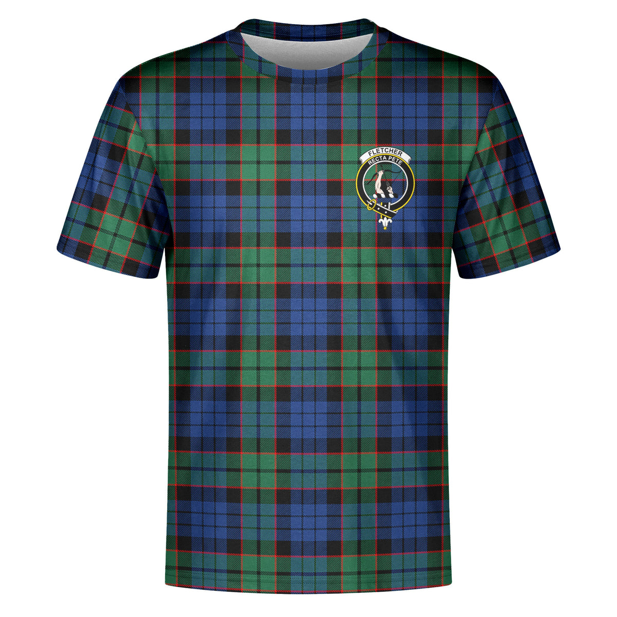 Fletcher Ancient Tartan Crest T-shirt