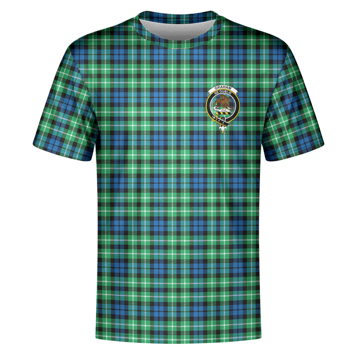 Graham of Montrose Ancient Tartan Crest T-shirt