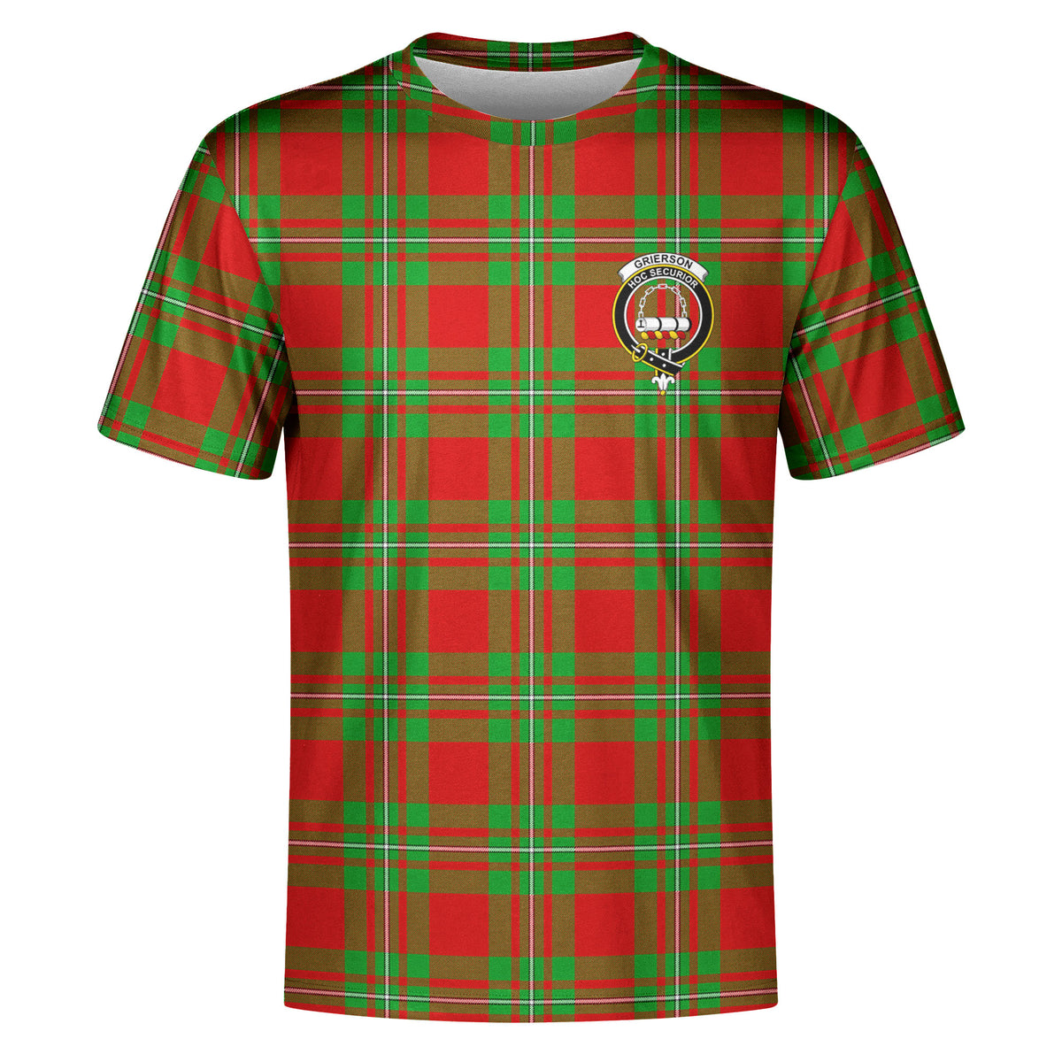 Grierson Tartan Crest T-shirt