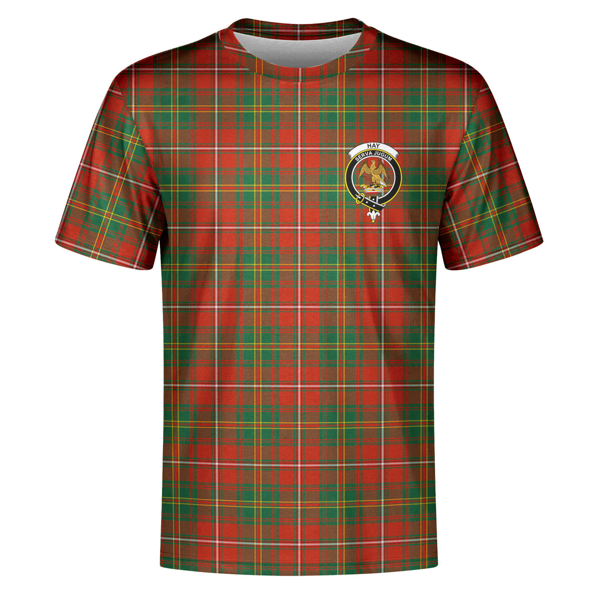 Hay Ancient Tartan Crest T-shirt