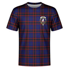 Home Modern Tartan Crest T-shirt