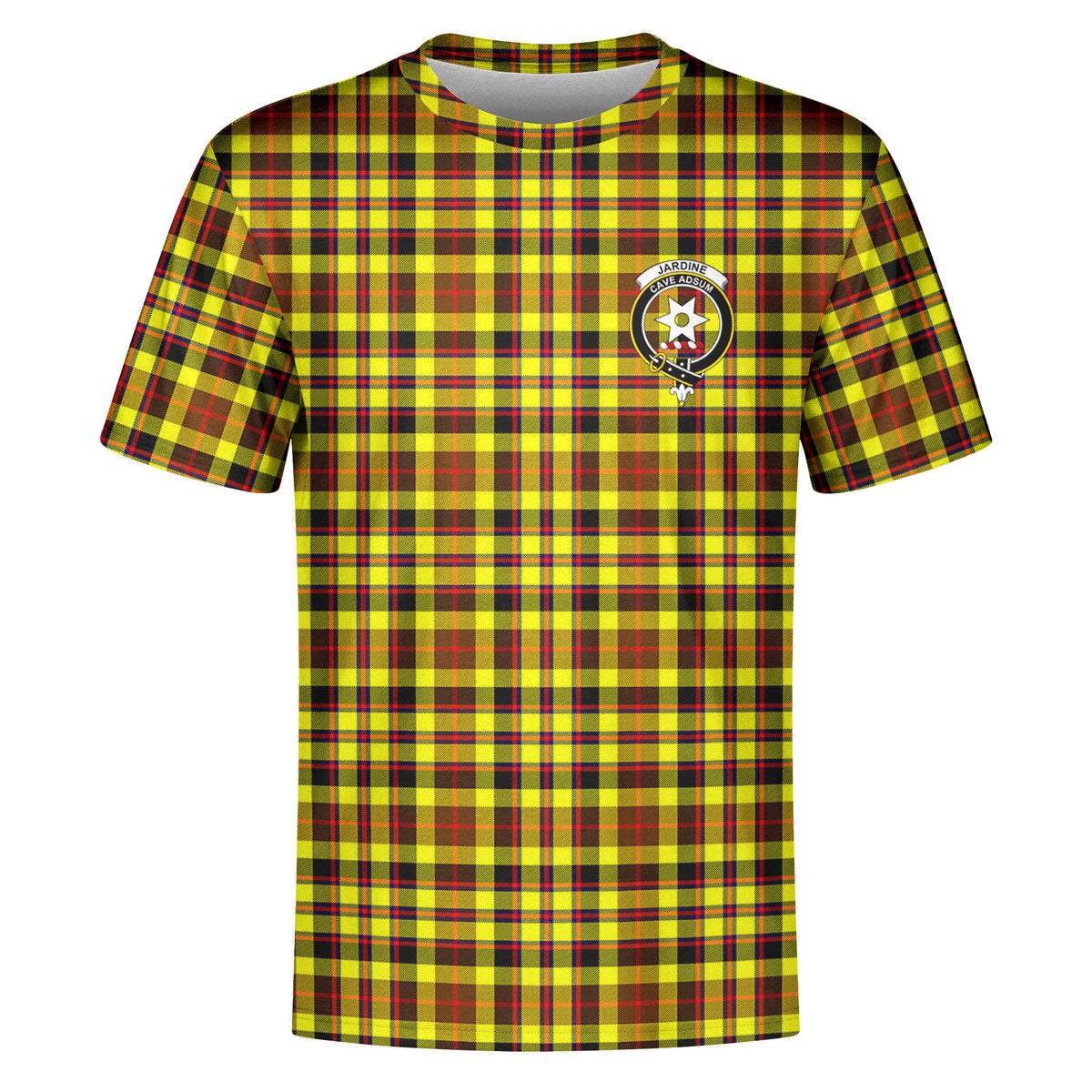 Jardine Tartan Crest T-shirt