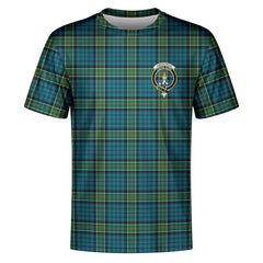 Kirkpatrick Ancient Tartan Crest T-shirt