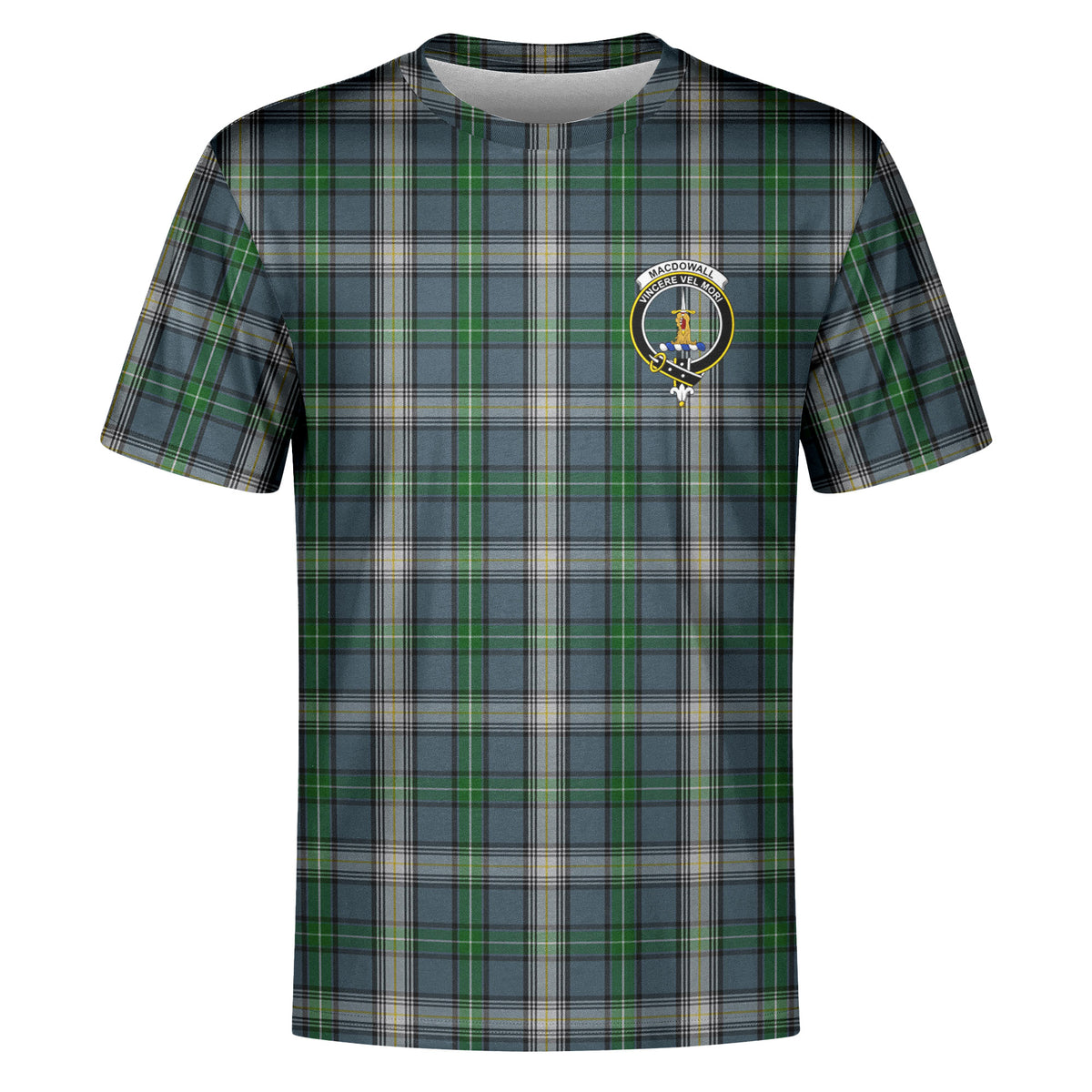 MacDowall Tartan Crest T-shirt