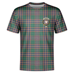 MacFarlane Hunting Ancient Tartan Crest T-shirt