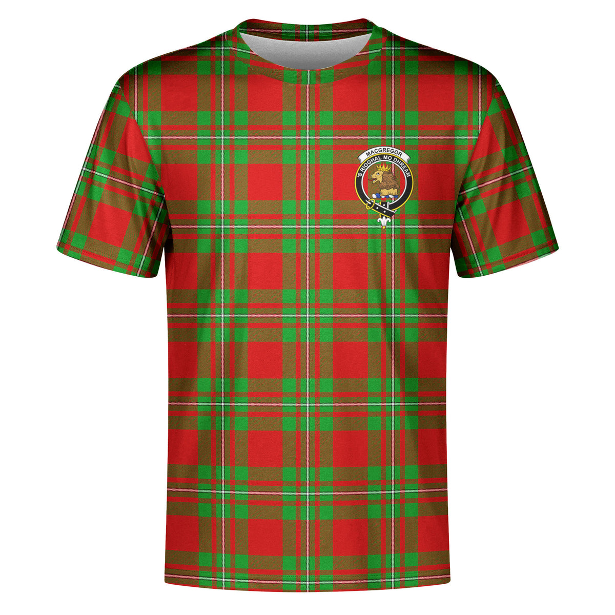 MacGregor Modern Tartan Crest T-shirt