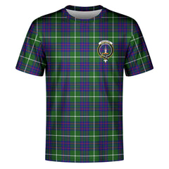 MacIntyre Hunting Modern Tartan Crest T-shirt