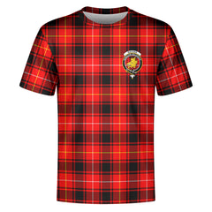 MacIver Modern Tartan Crest T-shirt