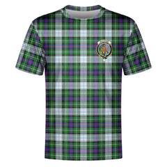 MacKenzie Dress Modern Tartan Crest T-shirt