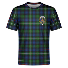 MacKenzie Modern Tartan Crest T-shirt