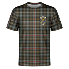 MacKenzie Weathered Tartan Crest T-shirt