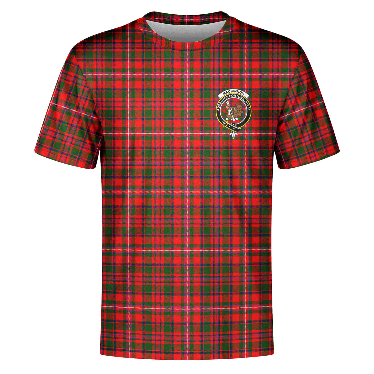 MacKinnon Modern Tartan Crest T-shirt