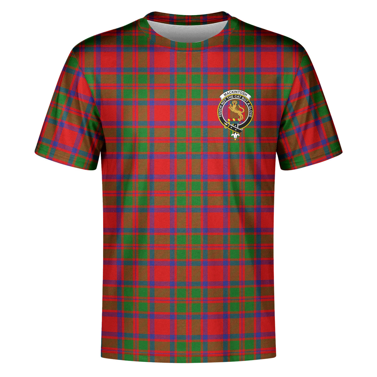 MacKintosh Modern Tartan Crest T-shirt