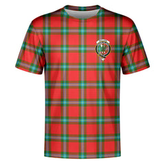 MacLaine of Loch Buie Tartan Crest T-shirt