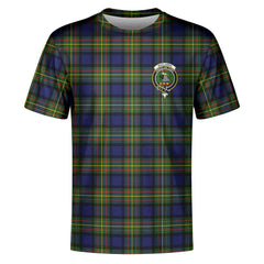 MacLaren Modern Tartan Crest T-shirt