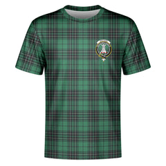 MacLean Hunting Ancient Tartan Crest T-shirt