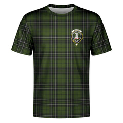 MacLean Hunting Tartan Crest T-shirt