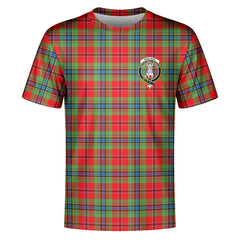 MacLean of Duart Modern Tartan Crest T-shirt