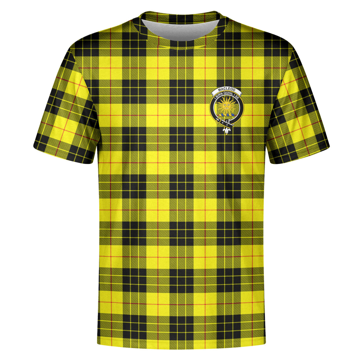 MacLeod of Lewis Modern Tartan Crest T-shirt