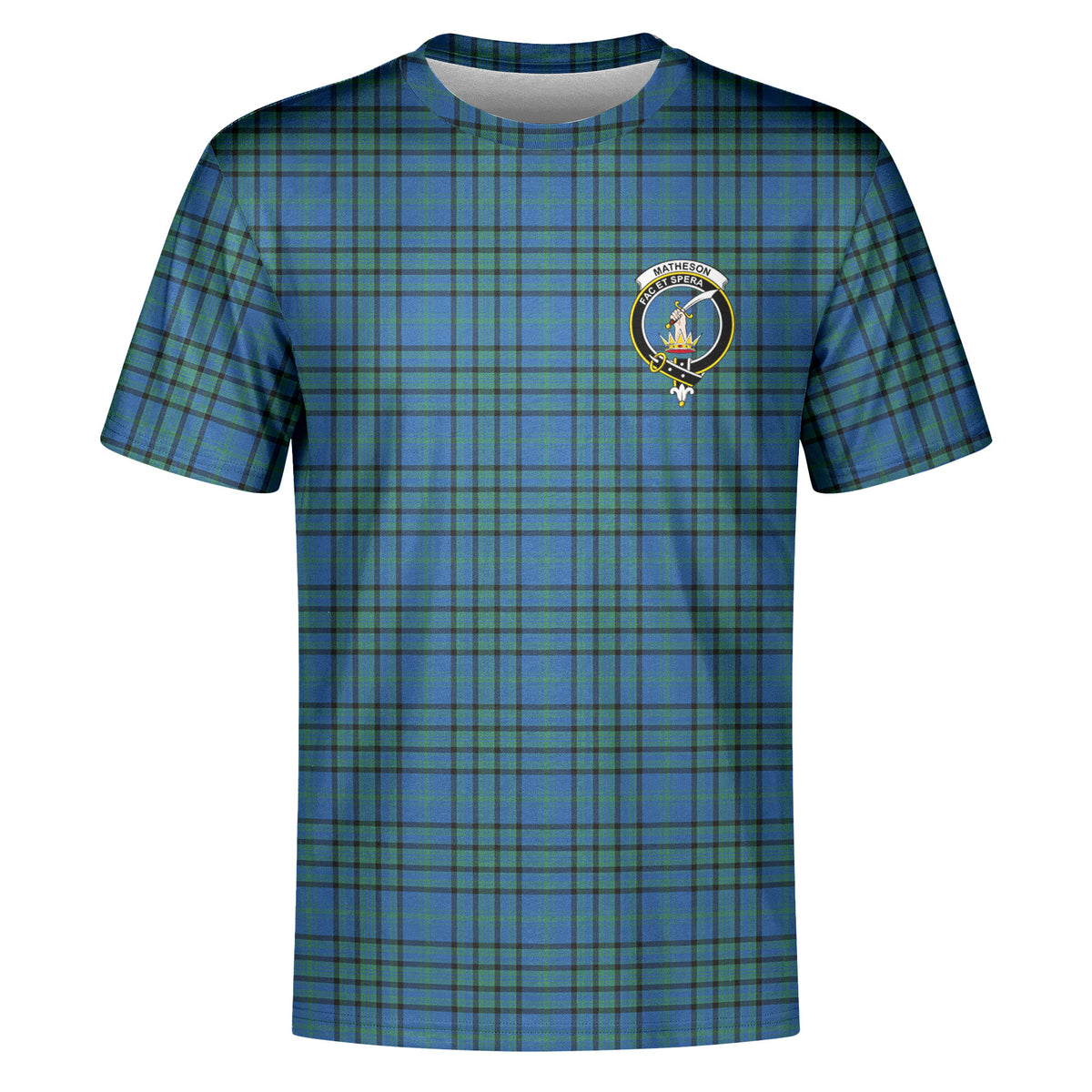 Matheson Hunting Ancient Tartan Crest T-shirt