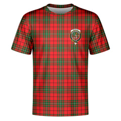 McAulay Modern Tartan Crest T-shirt