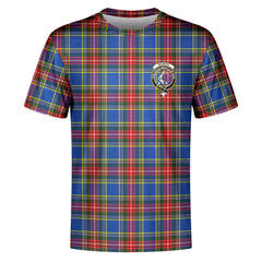 McBeth Modern Tartan Crest T-shirt