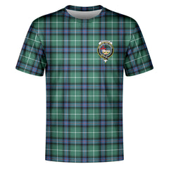 McDonald of the Isles Hunting Ancient Tartan Crest T-shirt