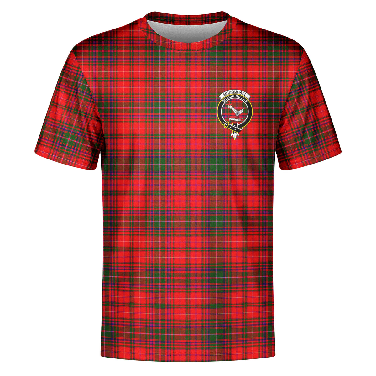 McDougall Modern Tartan Crest T-shirt