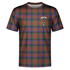 McDuff Hunting Modern Tartan Crest T-shirt