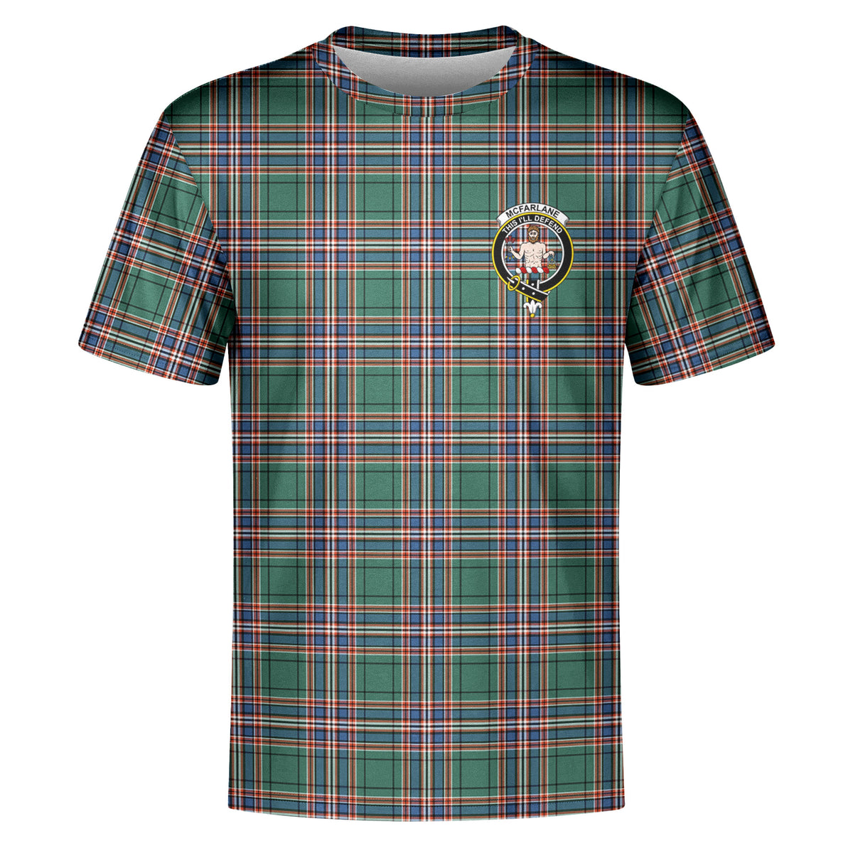 McFarlane Hunting Ancient Tartan Crest T-shirt