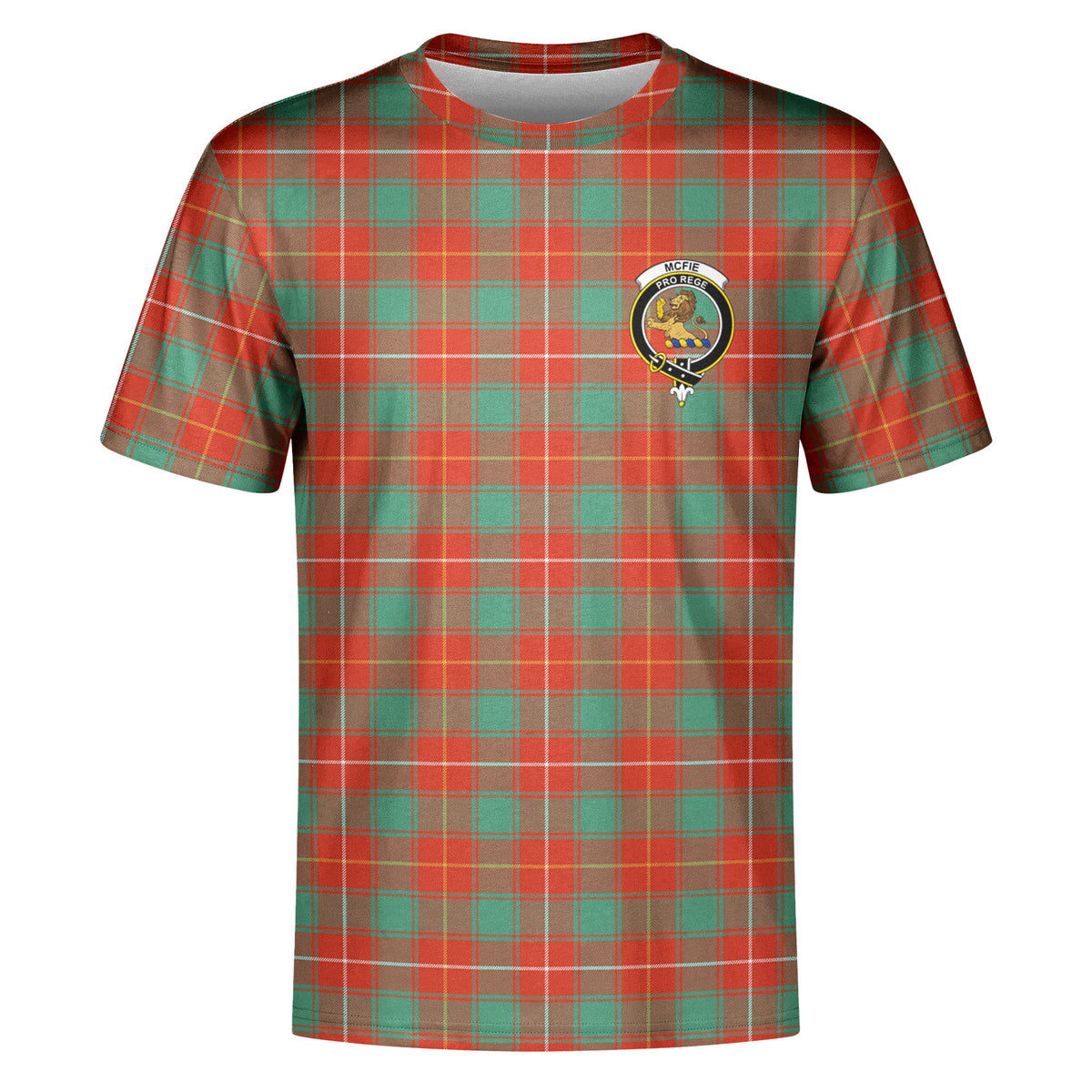 McFie Ancient Tartan Crest T-shirt