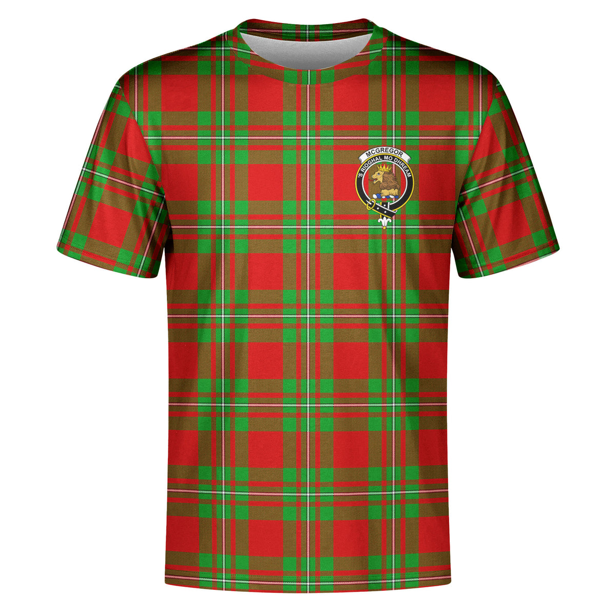 McGregor Modern Tartan Crest T-shirt