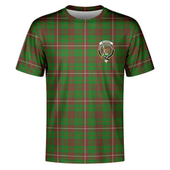 McKinnon Hunting Modern Tartan Crest T-shirt