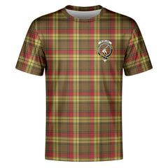 McMillan Old Weathered Tartan Crest T-shirt