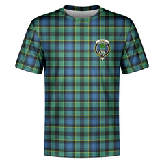 Mowat Ancient Tartan Crest T-shirt