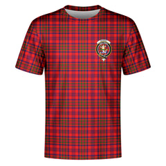 Murray of Tulloch Modern Tartan Crest T-shirt