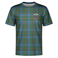 Ogilvie Hunting Ancient Tartan Crest T-shirt