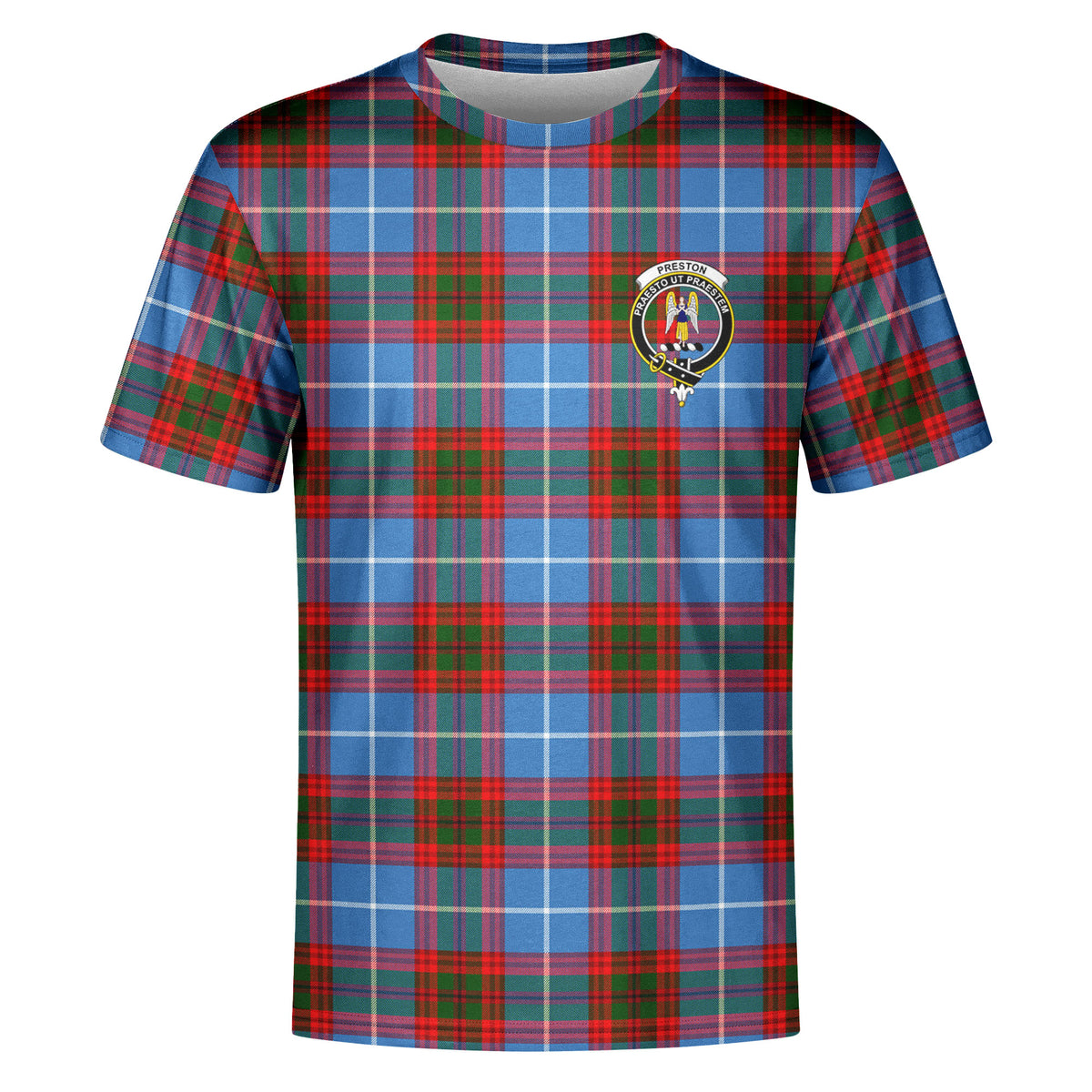 Preston Tartan Crest T-shirt