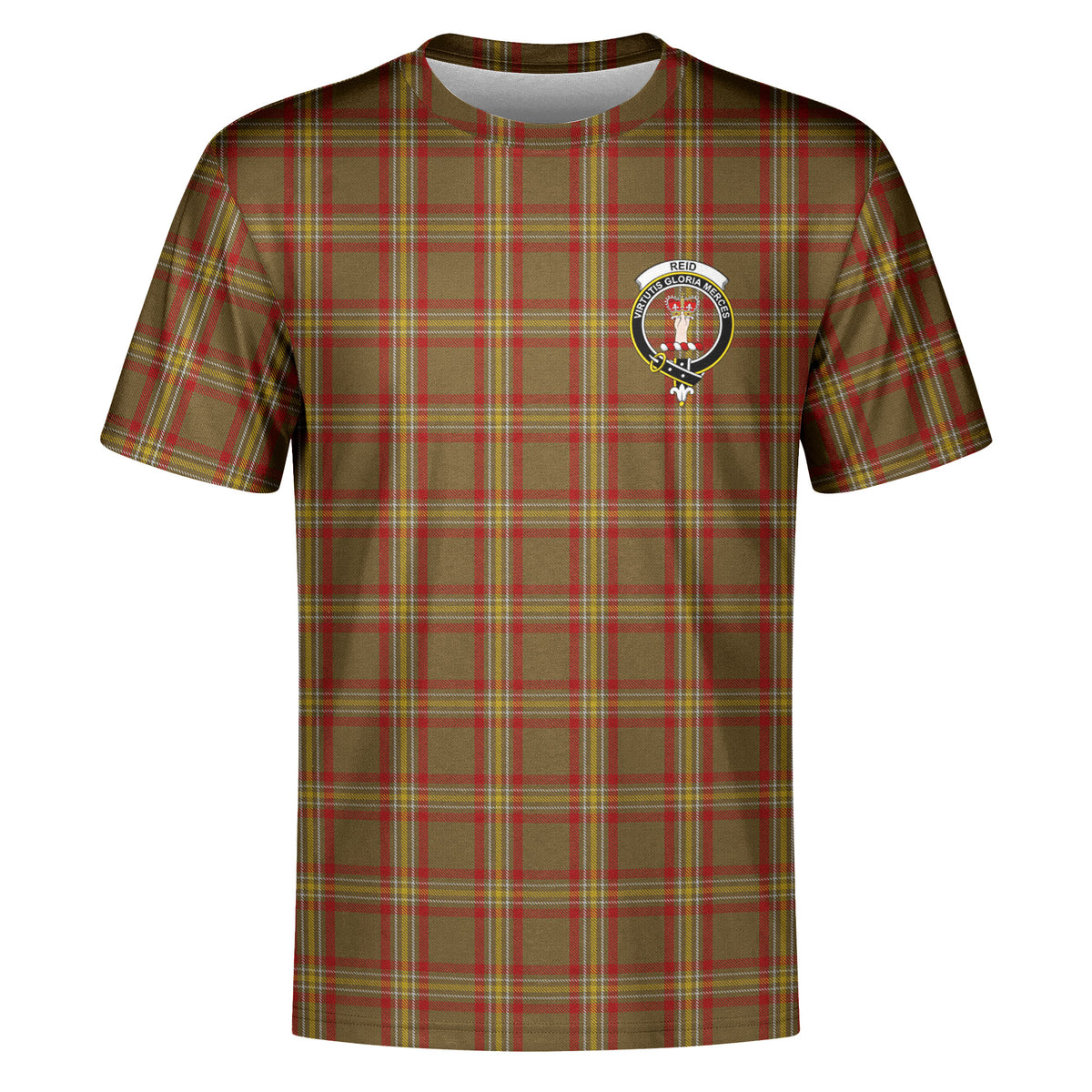 Reid Ancient Tartan Crest T-shirt