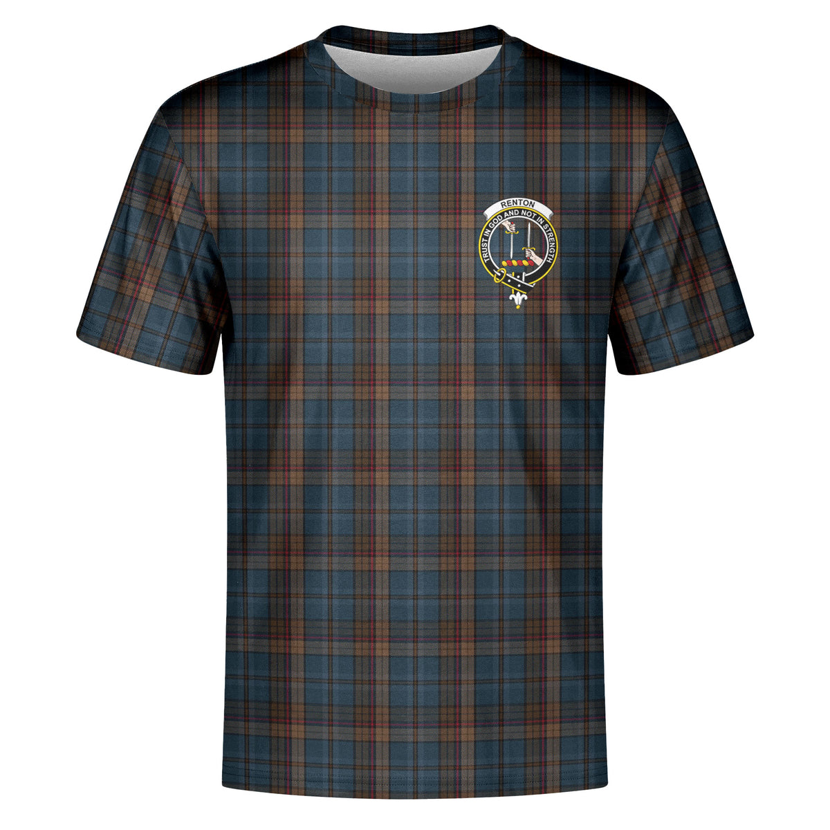 Renton Tartan Crest T-shirt