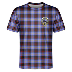 Rutherford Tartan Crest T-shirt