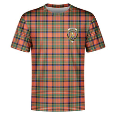 Stewart Royal Ancient Tartan Crest T-shirt