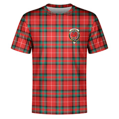 Stewart (Stuart) of Bute Tartan Crest T-shirt