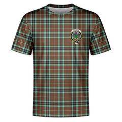 Thomson Hunting Modern Tartan Crest T-shirt