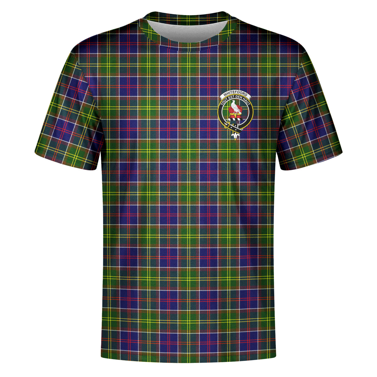 Whitefoord Tartan Crest T-shirt