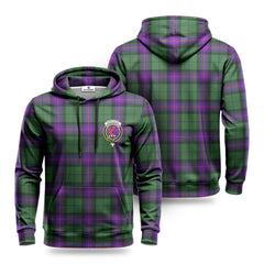 Armstrong Modern Tartan Crest Hoodie