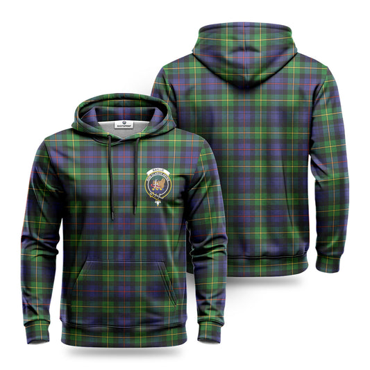 Baillie Tartan Crest Hoodie 1500