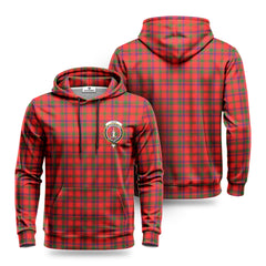 Bain Tartan Crest Hoodie