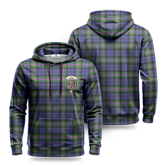 Baird Modern Tartan Crest Hoodie 1500