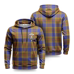 Balfour Modern Tartan Crest Hoodie